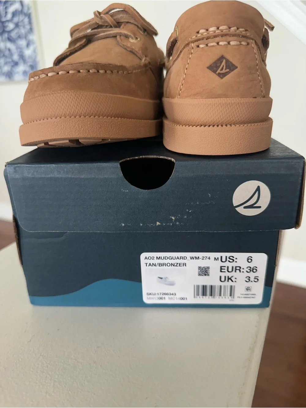 Sperry Tan Suede Women's Boat Shoes